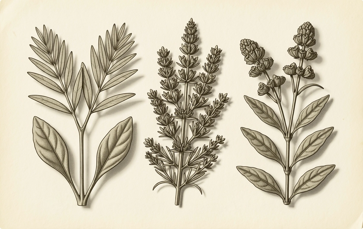 Technical botanical illustration