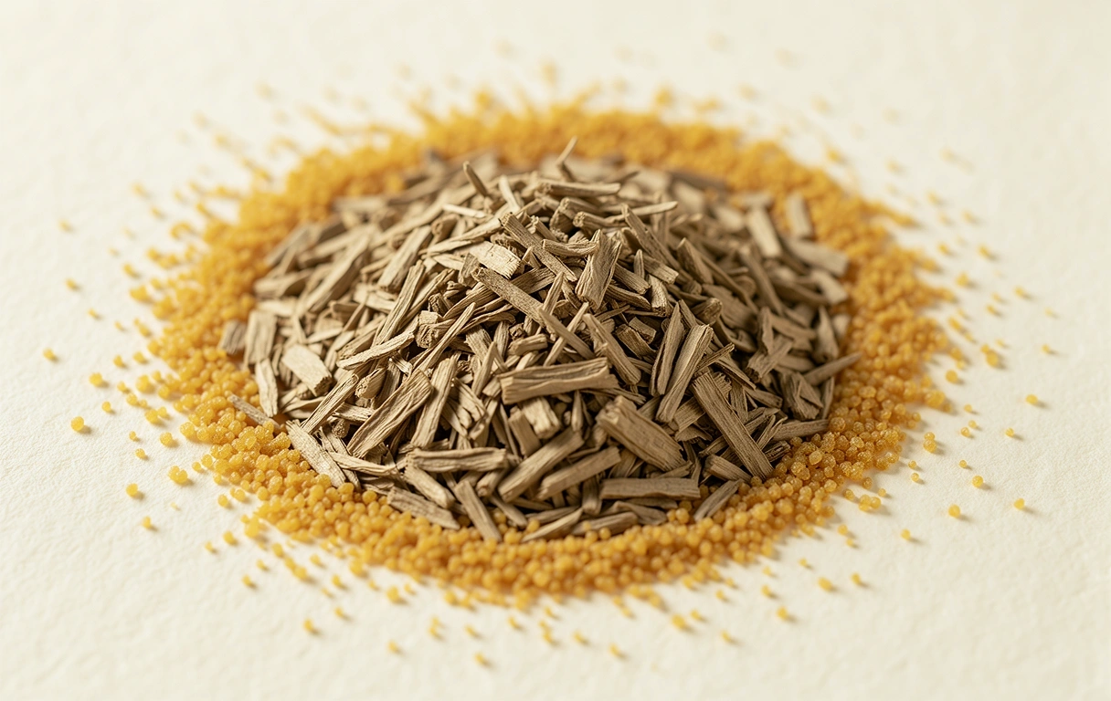 Texture of natural botanical extract